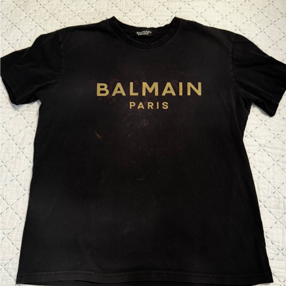 Balmain Black Tee XL‎